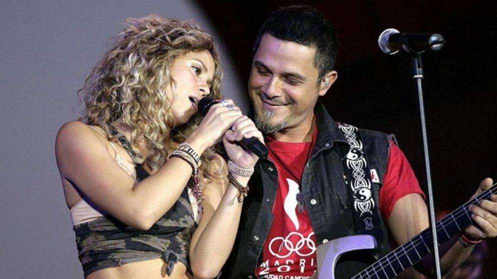 Fuertes rumores de romance entre Shakira y Alejandro Sanz.