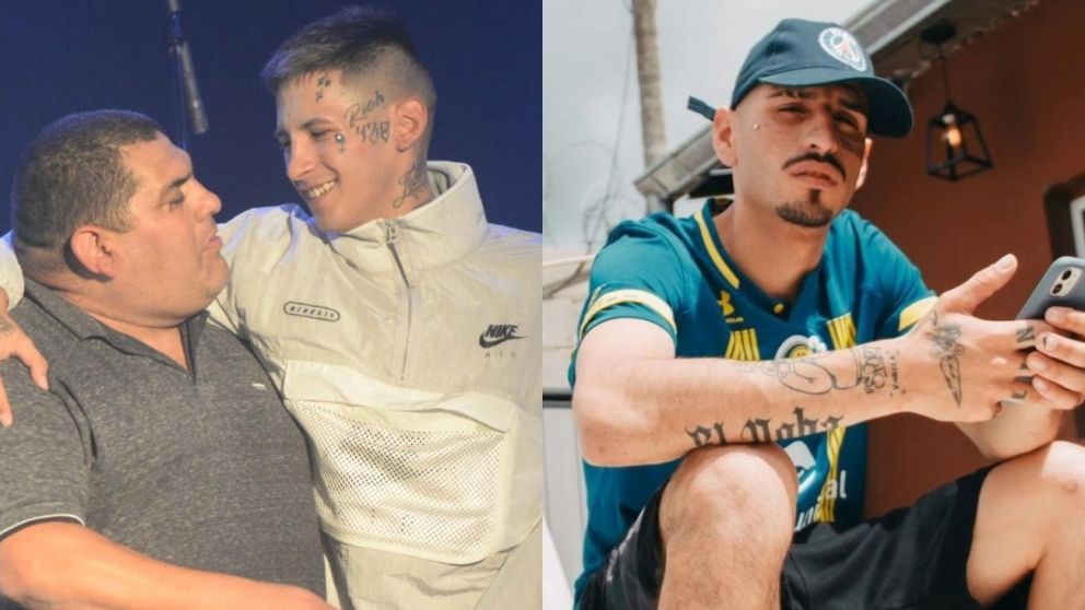 L-Gante recordó una vez más al El Noba en una de sus presentaciones en vivo.