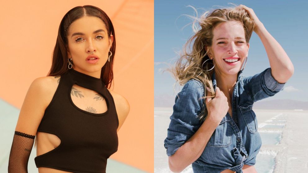 Luisana Lopilato se sumó a un popular challenge de María Becerra.