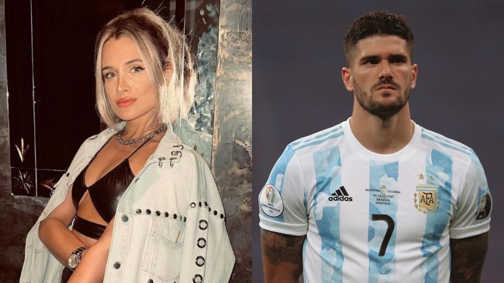 Camila Homs, con cara de pocos amigos en la mediación con Rodrigo de Paul.