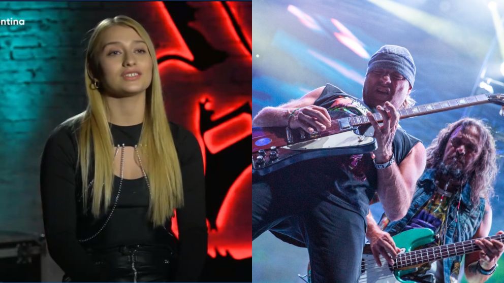 La hija de "Tete", bajista de La Renga, participó en "La Voz Argentina".