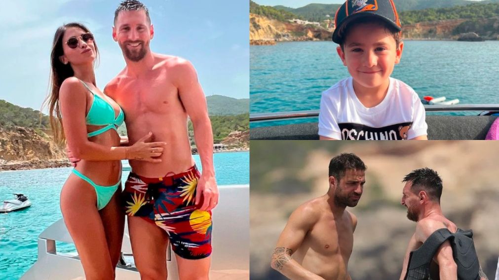 Las súper vacaciones de Lionel Messi y Antonela Roccuzzo.