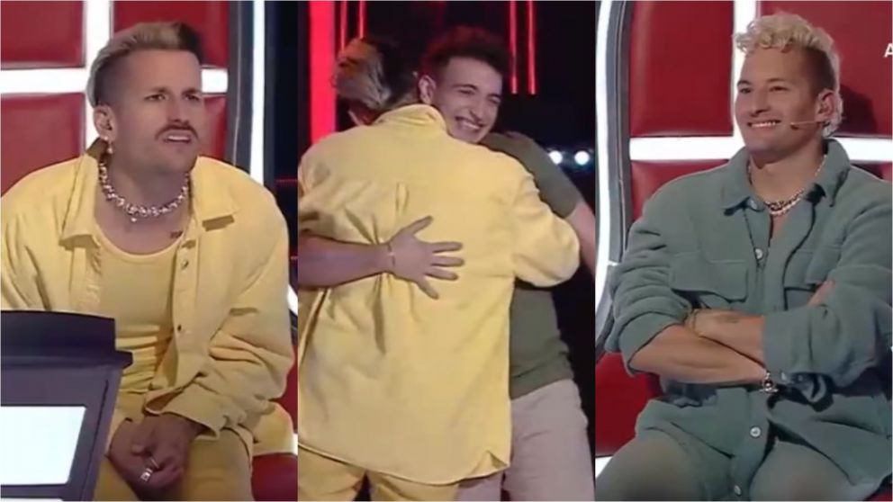 Los hermanos Montaner reconocieron a un joven que estuvo en sus vivos de Instagram en "La Voz Argentina".