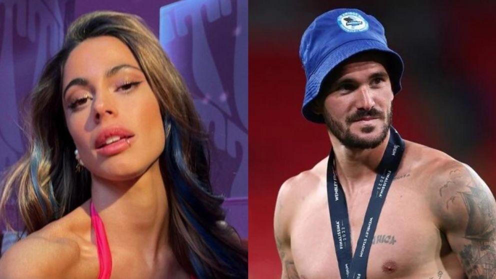 Rodrigo De Paul comparti� la primera foto junto a Tini Stoessel