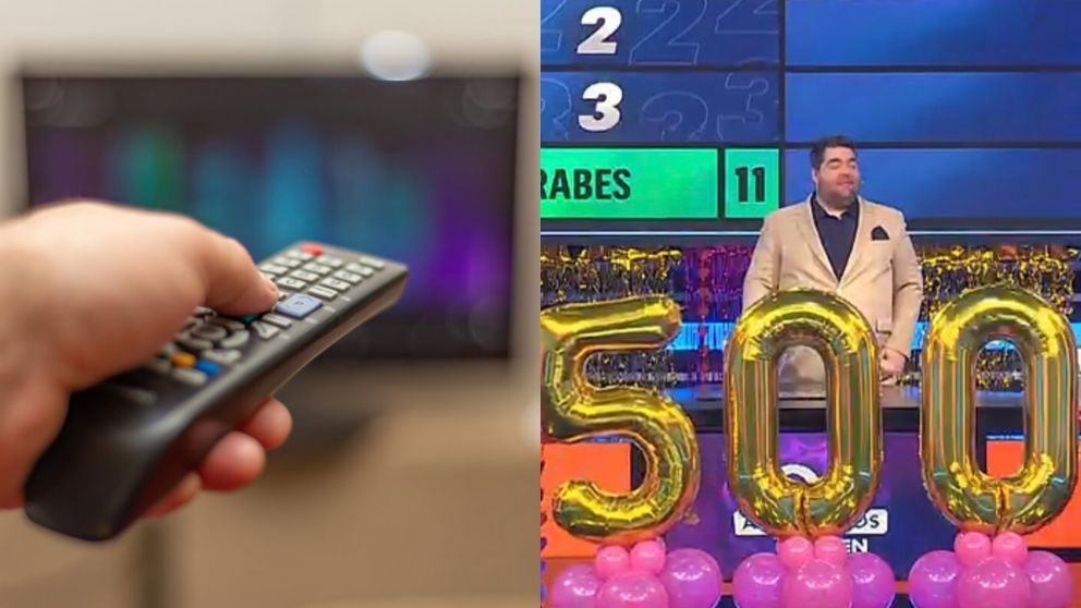 Darío Barassi cumplió 500 programas en "100 Argentinos Dicen".