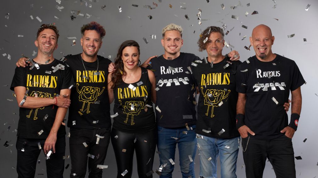 "Los Raviolis", una banda de rock para infancias.