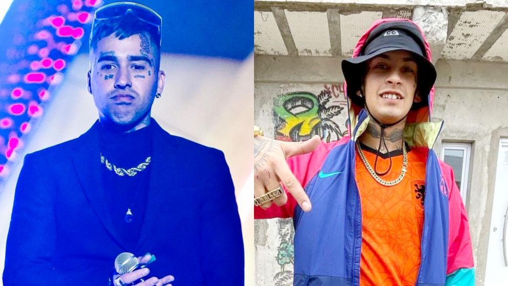 Zamaray se presentó en el show de Anuel AA y disparó con indirectas para L-Gante.