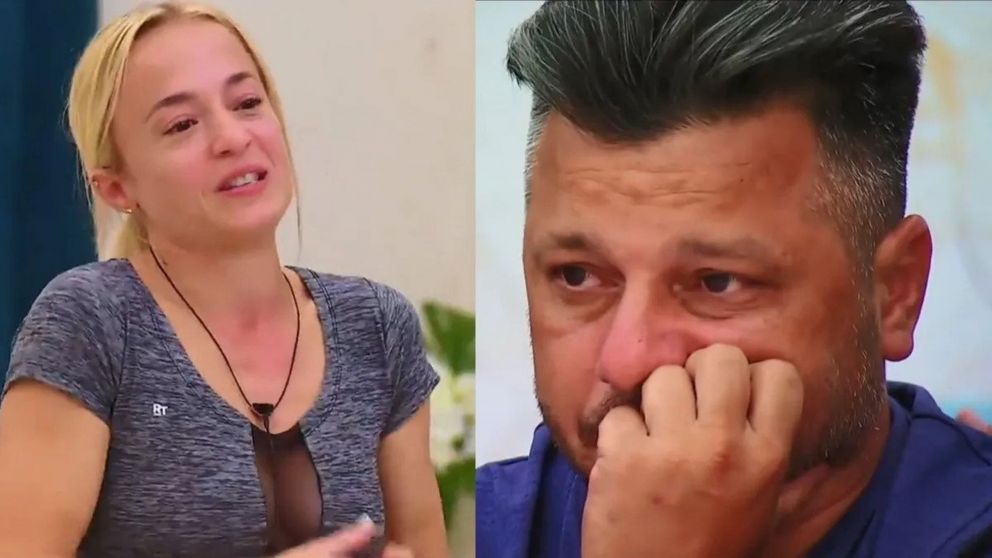"El Hotel de los Famosos": Sabrina Carballo y Chanchi Estévez protagonizaron otro picante cruce.
