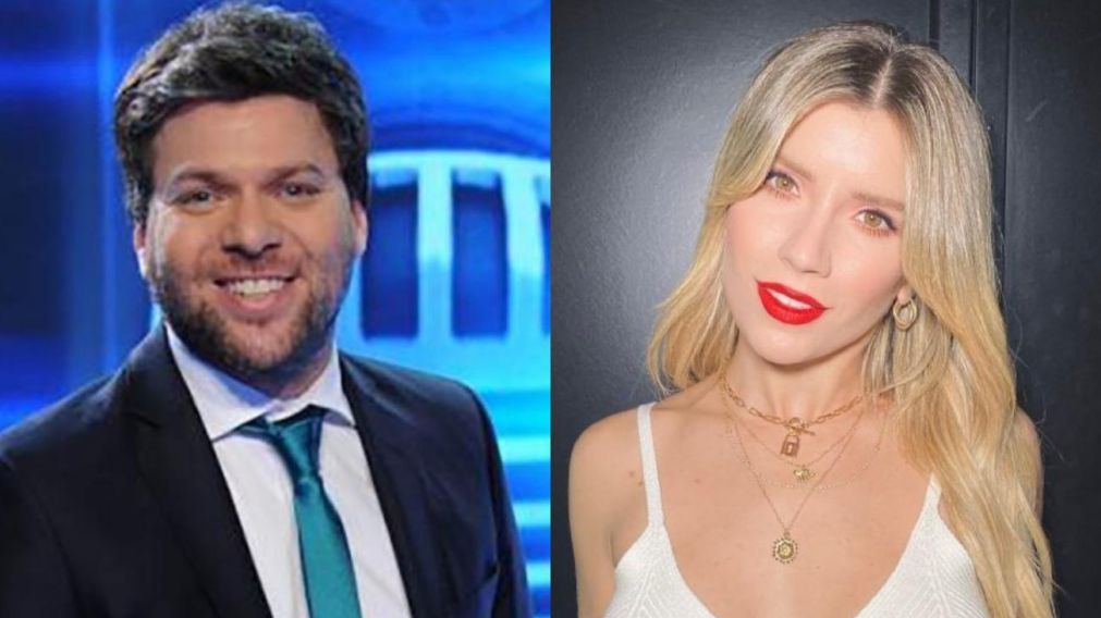 Guido Kaczka habló de Laurita Fernández en la alfombra roja de los Martín Fierro 2022.