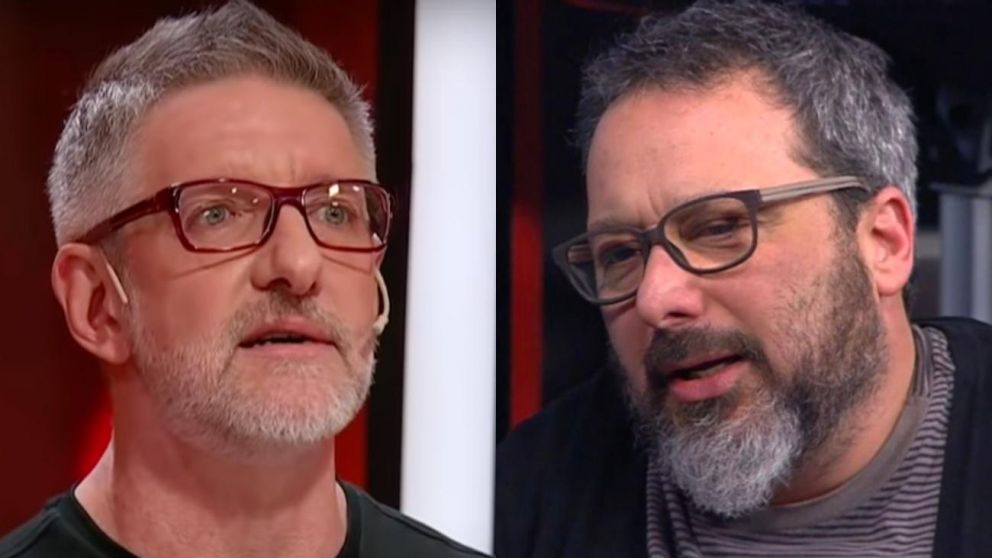 La tristeza de Luis Novaresio al recordar a Gerardo Rozín.