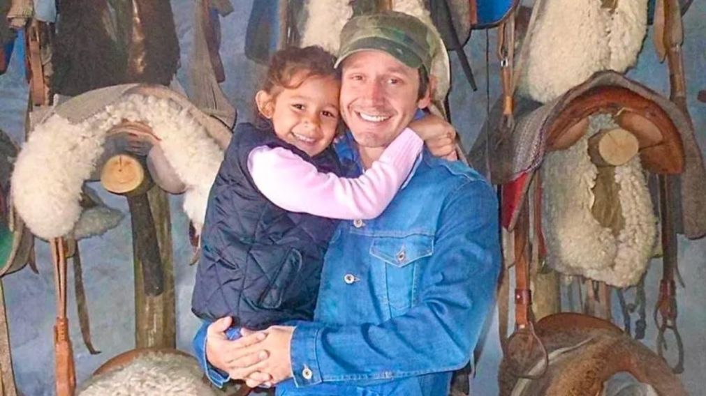 El sentimental posteo de Benjamín Vicuña para su hija Blanca.