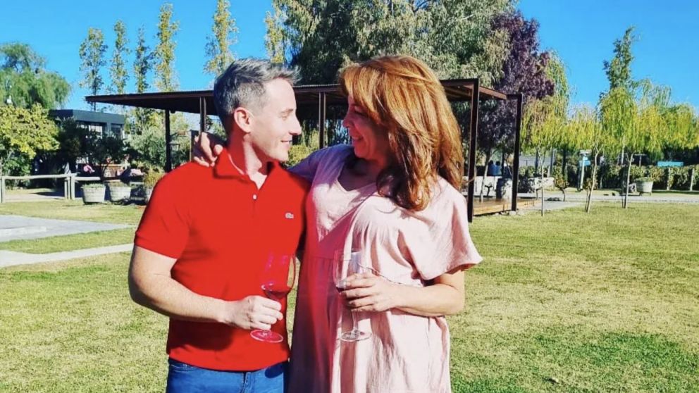 Las románticas vacaciones de Lizy Tagliani con Sebastián Nebot.