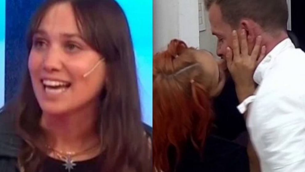 La opinión de la novia de Santiago del Azar frente a los besos que se dio con Melody Luz.