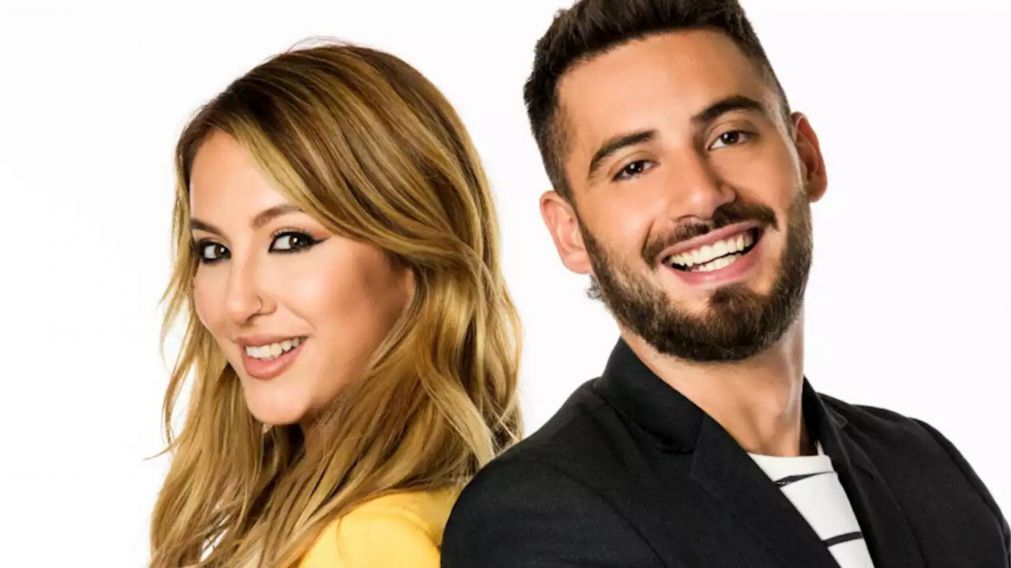 Flor Vigna y Nico Occhiato se mostraron juntos durante las grabaciones de su programa en Telefe.
