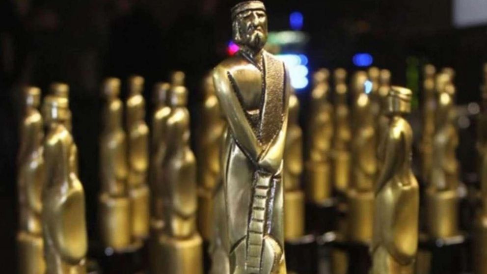 El menú de los Premios Martín Fierro 2022.