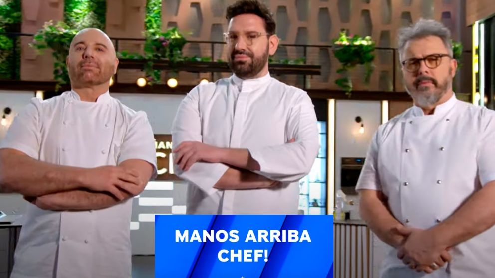 Comenzó "Manos Arriba Chef" en Telefe.