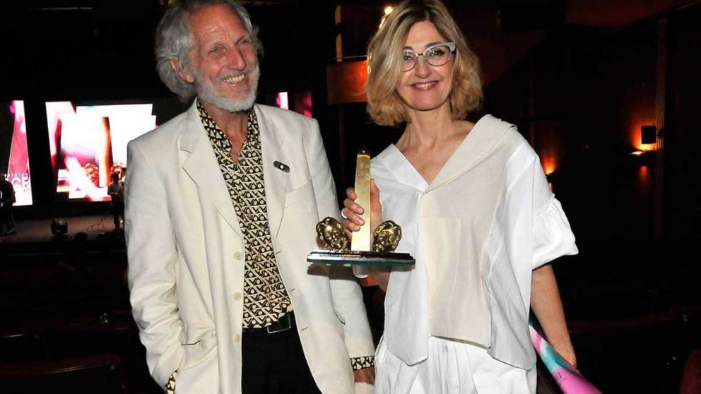 Carola Reyna y Boy Olmi, muy enamorados.