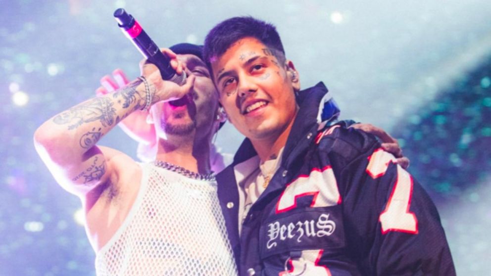 Duki y Rels B hicieron vibrar al p�blico argentino en el Movistar Arena.