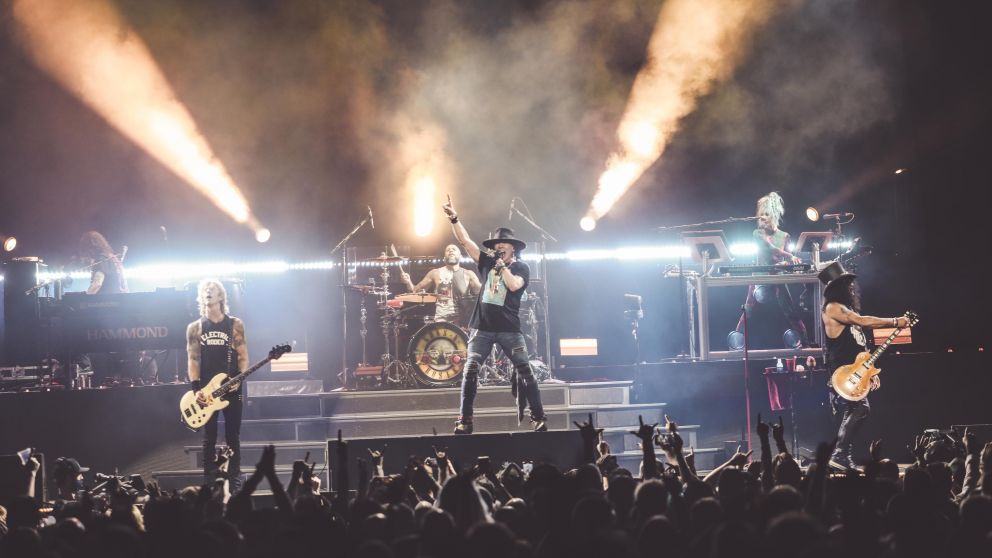 Guns N' Roses llega a River el próximo 30 de septiembre.