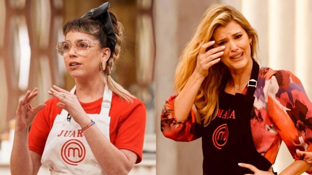 Tensi�n entre Juariu y Mery del Cerro en "Masterchef Celebrity 3".