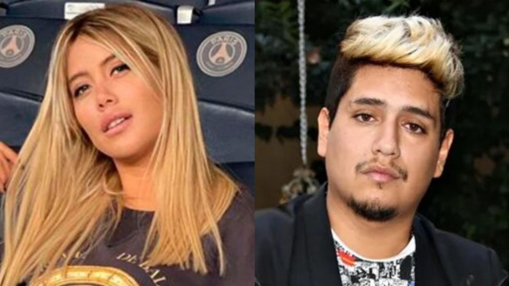 Wanda Nara y su baile fallido junto a Kennys Palacios.