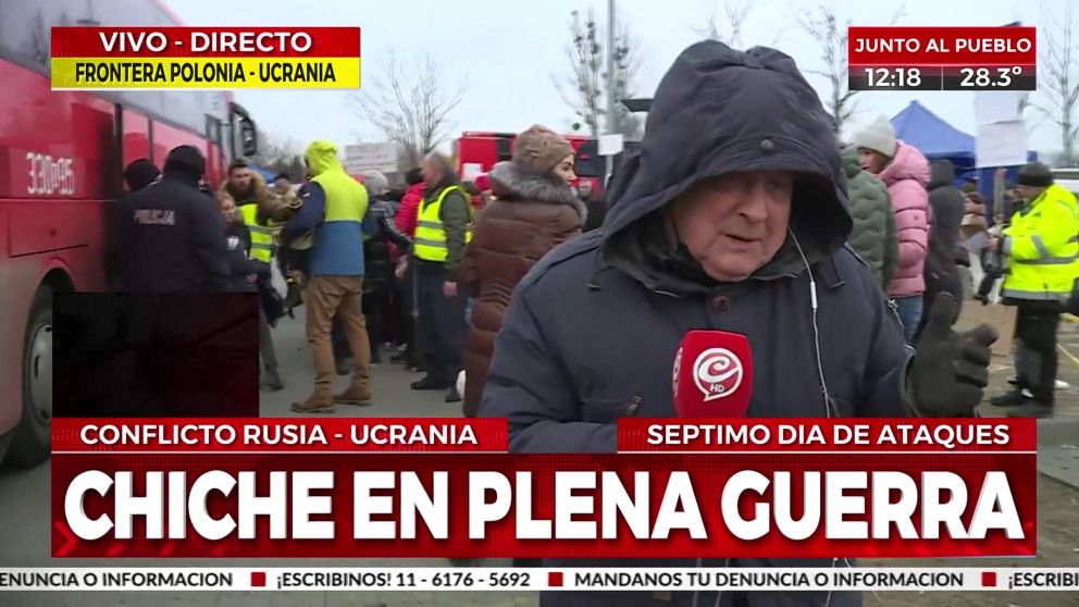 Chiche Gelblung, en el medio del conflicto.