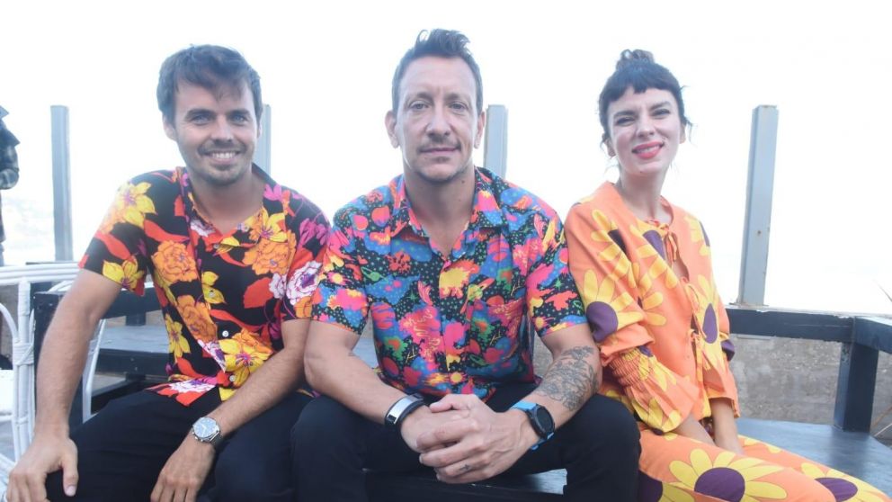 Nico Vázquez, Gimena Accardi y Benjamín Rojas dejaron a todos sus seguidores sin palabras gracias a su obra de teatro (Pablo Villán/Diario Crónica).