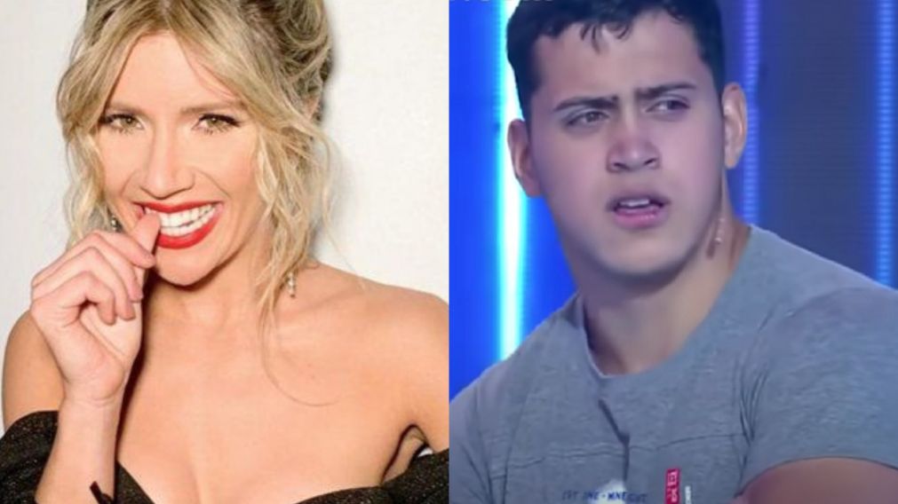 La sorpresa de Laurita Fernández ante la edad de Antúnez.