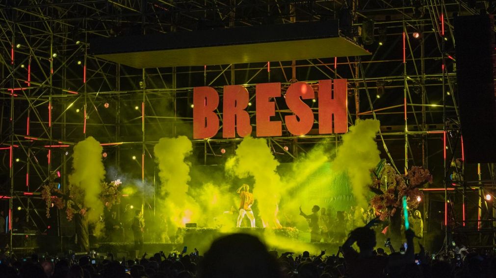 La fiesta Bresh, a un multitudinario festival de rock.