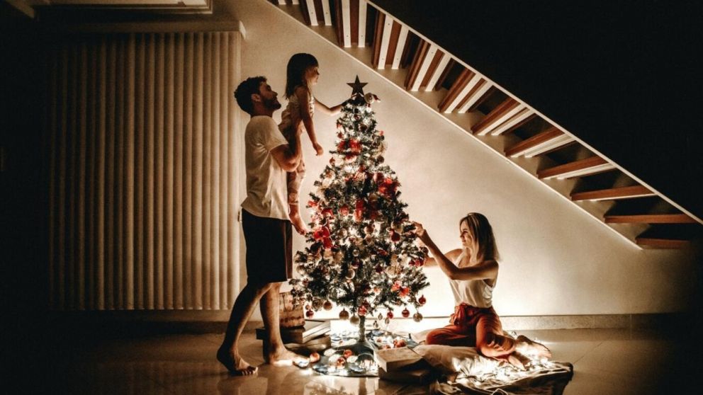 La noche navideña reunió a una expareja del medio.