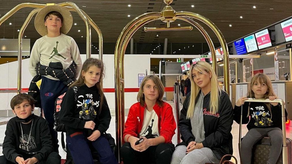 ¡Bienvenida Wanda Nara y familia al país!