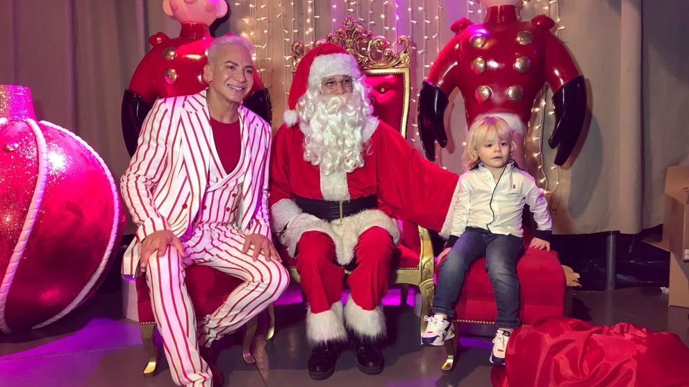 ¡Flavio Mendoza celebró las vísperas navideñas rodeado de famosos!
