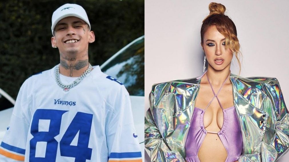 L-Gante y Flor Vigna tuvieron un acercamiento.