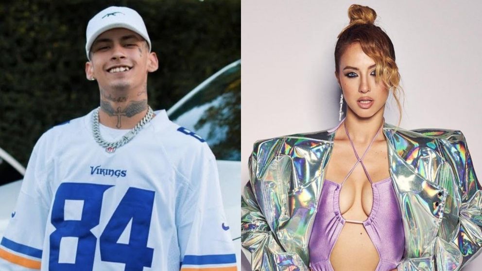 L-Gante y Flor Vigna tuvieron un acercamiento.