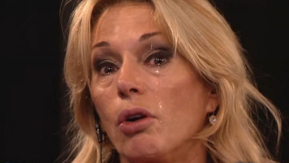 Yanina Latorre no se aguantó las lágrimas.