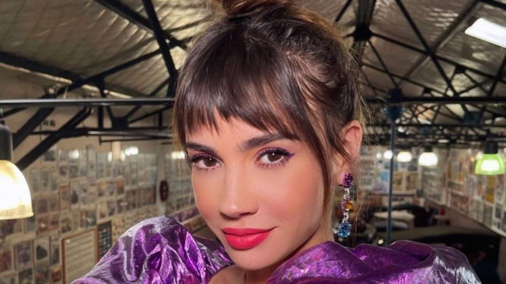Celeste Cid visitó Madrid con su hijo Antón.