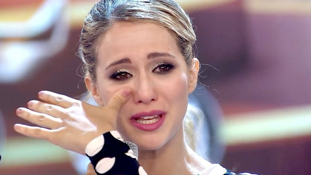 Flor Vigna tuvo sus emociones a flor de piel frente a las cámaras.