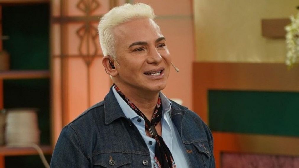 Flavio Mendoza se mostró muy feliz al hablar de su novio secreto.