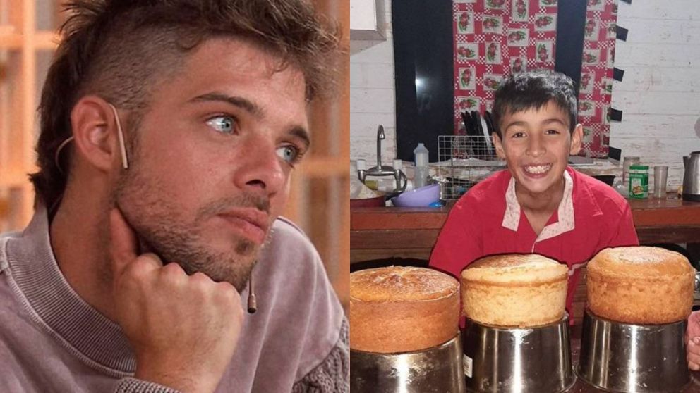 Santi Maratea le ofreció empezar una colecta solidaria para al nene pastelero.