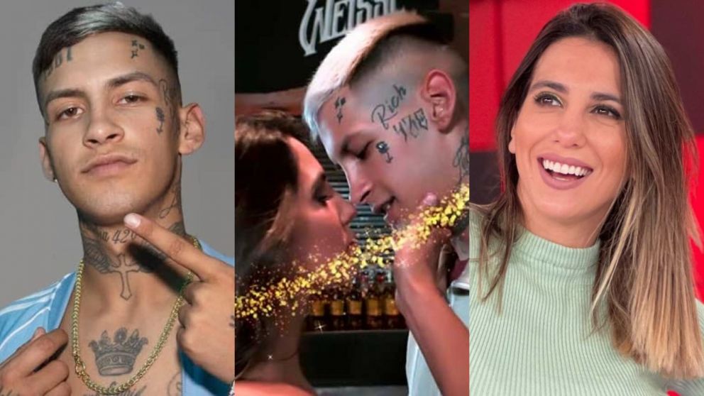 L-Gante y Cinthia Fern�ndez protagonizaron un picante videoclip.