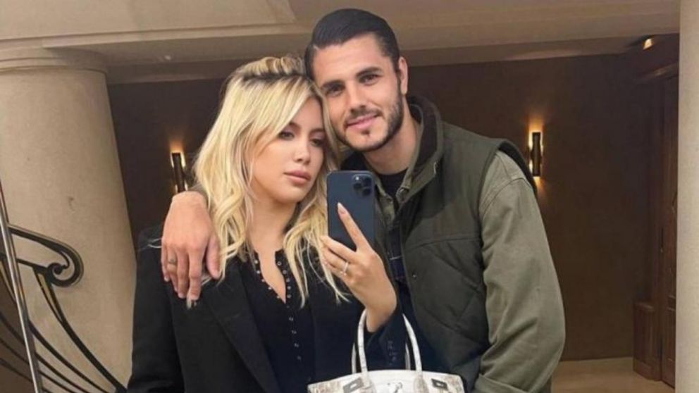 Wanda Nara y Mauro Icardi se muestran juntos en su mansión de Paris.