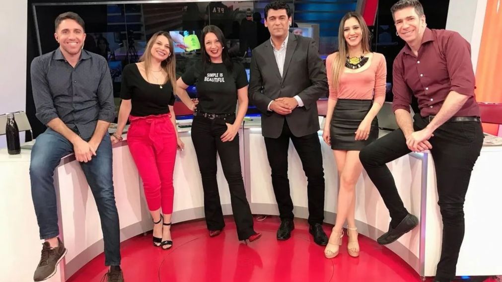 El equipo de "Tiempo Real", premiado a los Martín Fierro de Cable.
