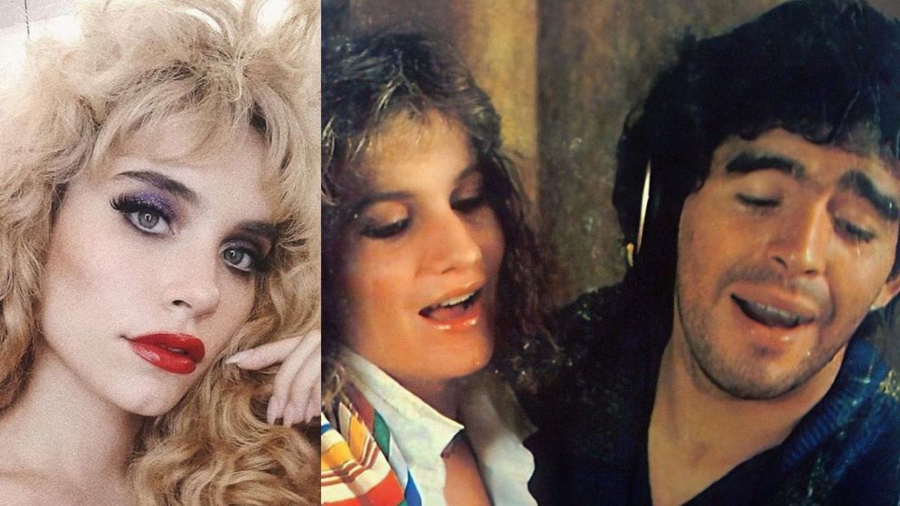 El personaje de Eva de Dominici inspirado en Lucía Galán en la serie de Diego Maradona..