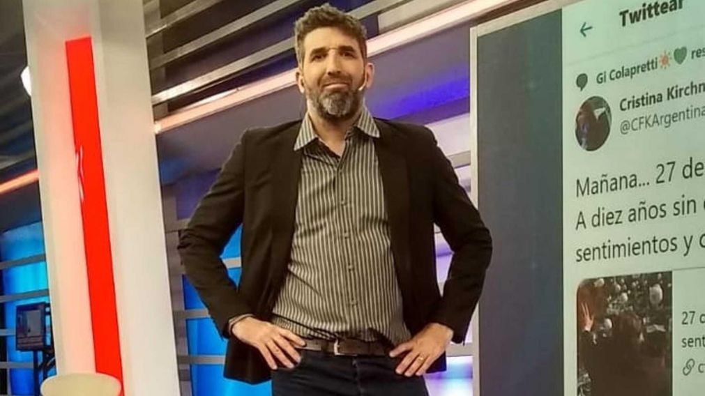 Diego Moranzoni se enter� al aire de Cr�nica HD que su padre fue v�ctima de un robo. (Instagram)