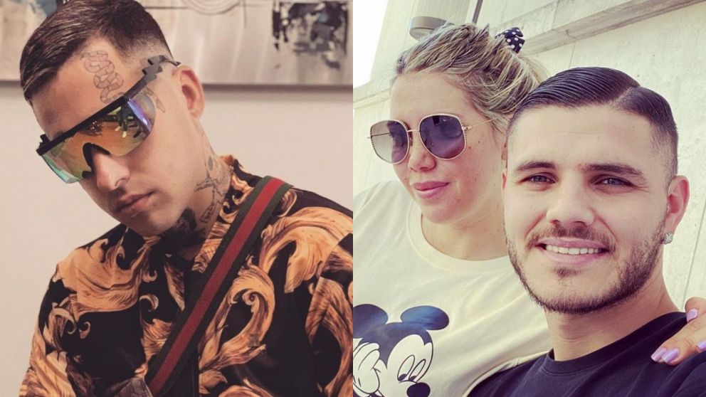 Zaramay se metió en el escándalo de Mauro Icardi y Wanda Nara.