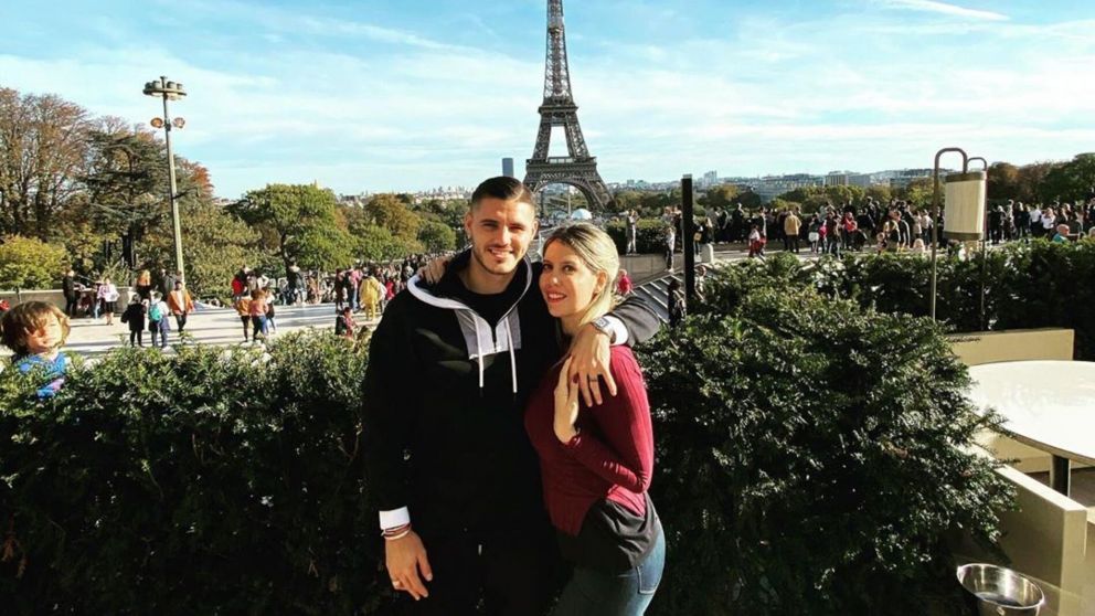 Wanda Nara editó a Mauro Icardi en una fotografía en la que no salía.