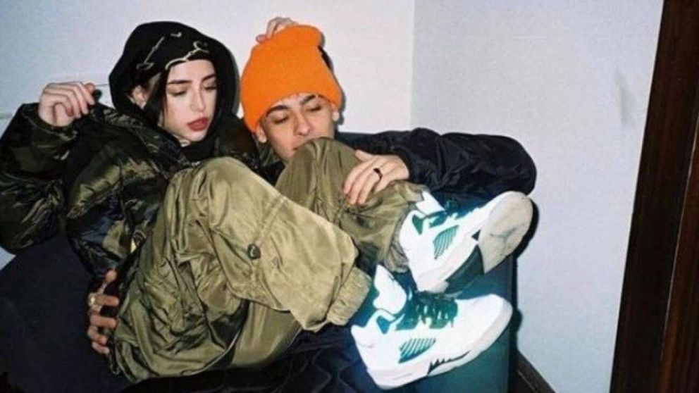 La tierna postal de Nicki Nicole y Trueno.