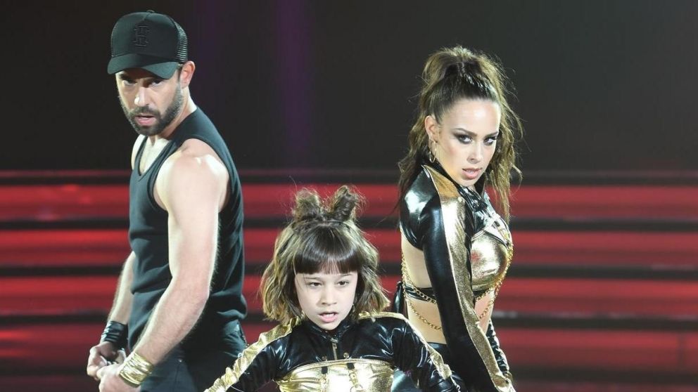Maitena Kuky volvió a "La Academia" para bailar con Cachete Sierra.