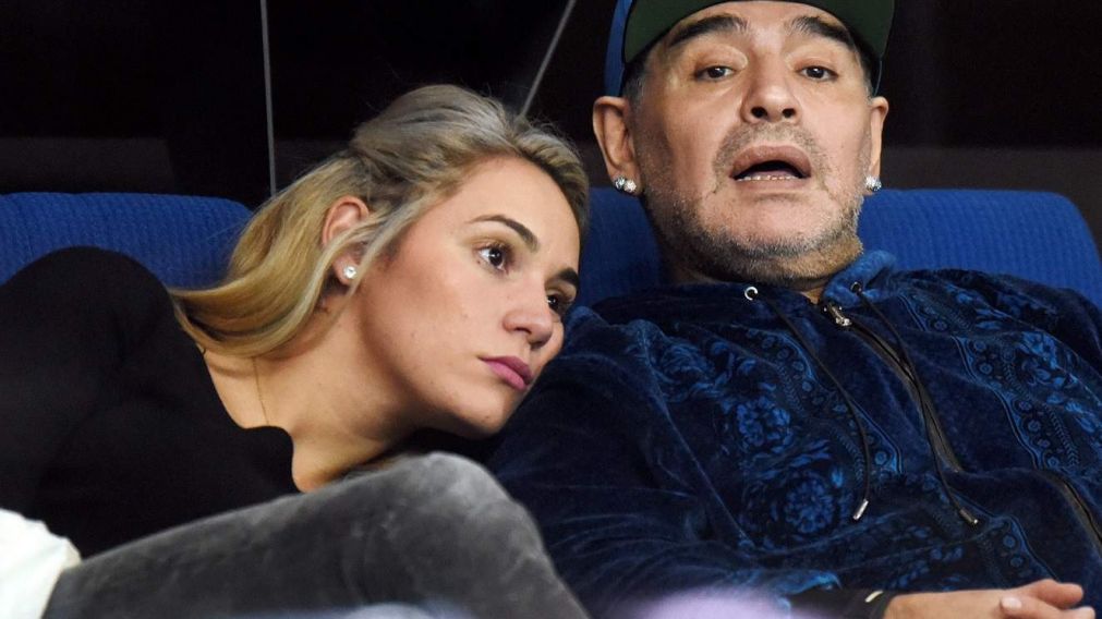 Rocío Oliva fue la última pareja de Diego Maradona.
