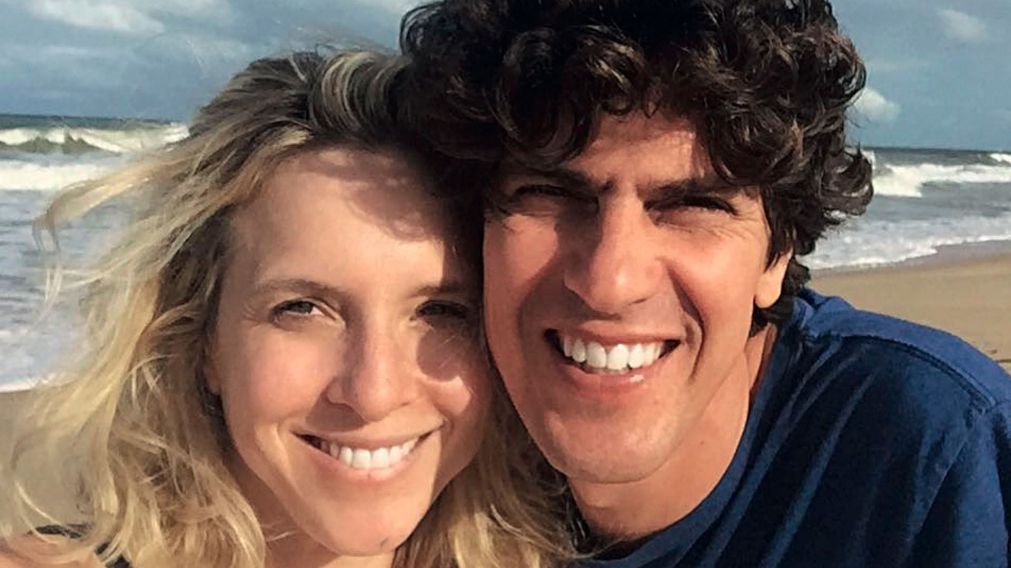 Puro amor entre Carla Peterson y Martín Lousteau.